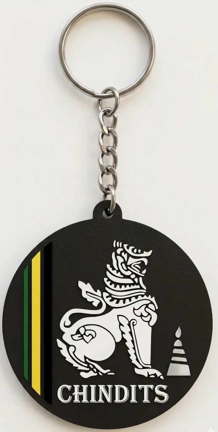 Chindits Keychain